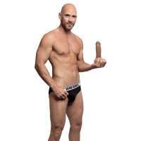Фалоімітатор Fleshlight Guys: Johnny Sins Dildo, за зліпком пеніса, лисий з Браззерс — Просмотреть изображение 7