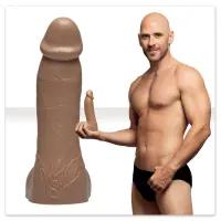 Фалоімітатор Fleshlight Guys: Johnny Sins Dildo, за зліпком пеніса, лисий з Браззерс — Просмотреть изображение 1