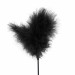 Щекоталка с пером индюка Art of Sex – Feather Paddle, черная