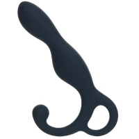 Масажер простати Lux Active LX1 Anal Trainer 5.75″, Dark Blue, віброкуля в комплекті — Переглянути зображення 1