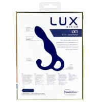 Масажер простати Lux Active LX1 Anal Trainer 5.75″, Dark Blue, віброкуля в комплекті — Переглянути зображення 5