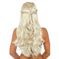 Перука Дейєнеріс Таргарієн Leg Avenue Braided long wavy wig Blond, платинова, довжина 81 см — Просмотреть изображение 2