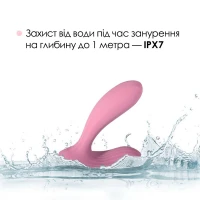 Смарт-вібратор у трусики Svakom Erica Romantic Rose, дуже гнучкий, 2 мотори — Просмотреть изображение 6
