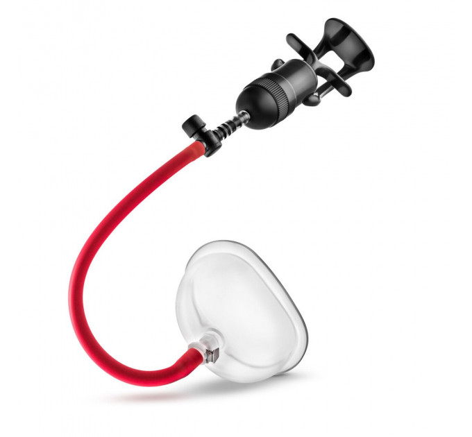 Вакуумна помпа для вульви Blush Temptasia – Intense Pussy Pump System, механічна, важіль