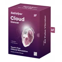 Вакуумний стимулятор з вібрацією Satisfyer Cloud Dancer Red — Просмотреть изображение 6
