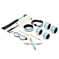 БДСМ-набір Liebe Seele Vivid Sky 8 Pieces Set, 8 аксесуарів, екошкіра на оксамитовій основі — Просмотреть изображение 1