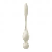 Вагінальні смарт-кульки з вібрацією Satisfyer Love Birds 1 Connect App White, 78 г — Просмотреть изображение 3