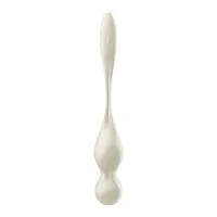 Вагінальні смарт-кульки з вібрацією Satisfyer Love Birds 1 Connect App White, 78 г — Просмотреть изображение 5