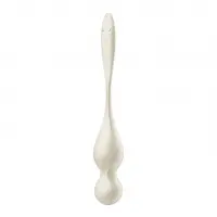 Вагінальні смарт-кульки з вібрацією Satisfyer Love Birds 1 Connect App White, 78 г — Просмотреть изображение 4