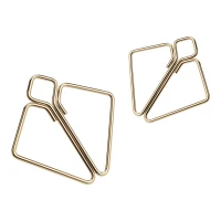 Затискачі для сосків LOCKINK Minimalism Nipple Clamps, золотисті — Переглянути зображення 1