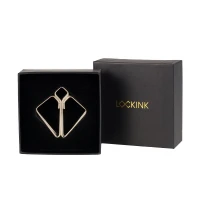 Затискачі для сосків LOCKINK Minimalism Nipple Clamps, золотисті — Переглянути зображення 2