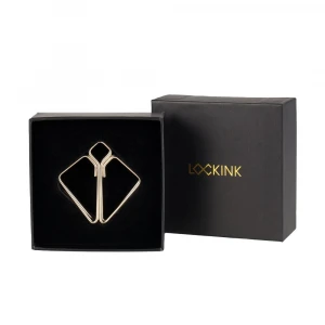 Затискачі для сосків LOCKINK Minimalism Nipple Clamps, золотисті