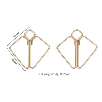 Затискачі для сосків LOCKINK Minimalism Nipple Clamps, золотисті — Переглянути зображення 8