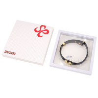 Нашийник LOCKINK Dark DIY Alphabet Collar, чорний, штучна шкіра, букви зі стразами — Переглянути зображення 9