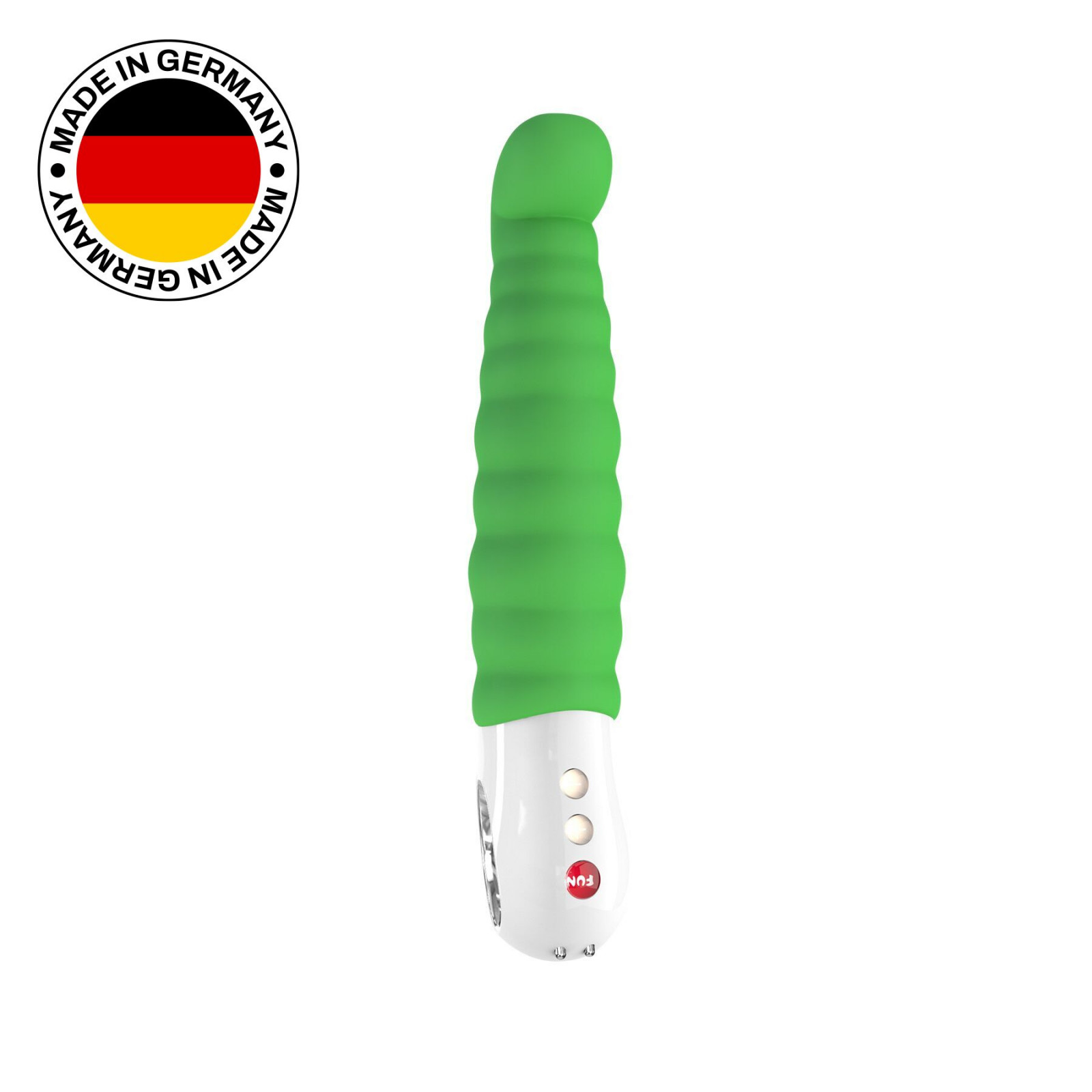 Вибратор точки G Fun Factory PATCHY PAUL fresh green, гибкий, 12 режимов