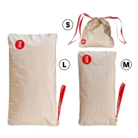 Сумка для секс-іграшок Fun Factory TOYBAG M, золотиста, на блискавці, 25x12 см — Просмотреть изображение 3
