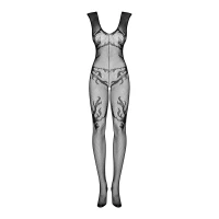 Бодістокінг Obsessive Bodystocking F241, S/M/L, сітка по всьому тілу, відкриті руки, відкрита спина — Переглянути зображення 3