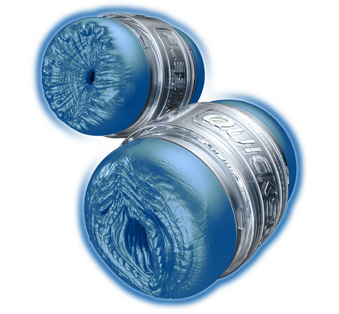 Мастурбатор Fleshlight Quickshot Alien, компактний, двосторонній, чудово для пар та мінету