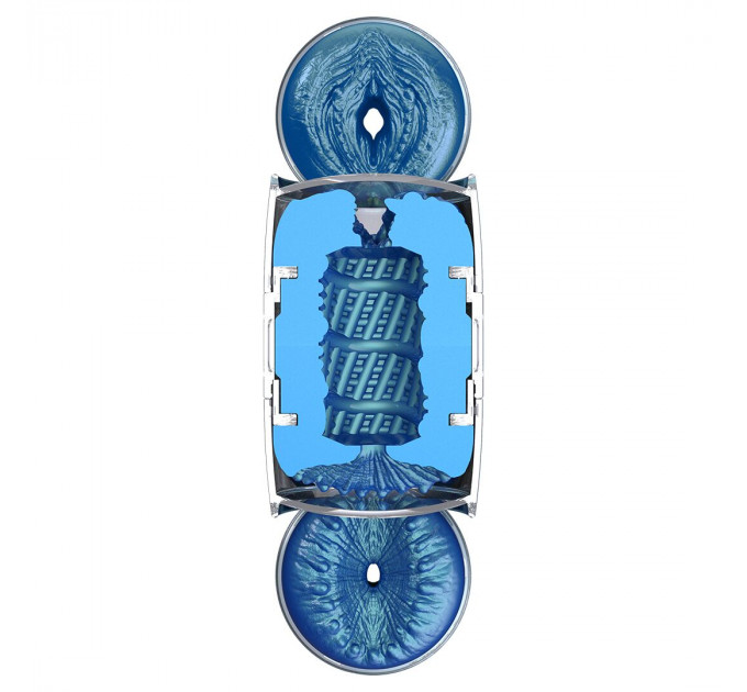 Мастурбатор Fleshlight Quickshot Alien, компактний, двосторонній, чудово для пар та мінету