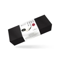 Нашийник з повідцем Liebe Seele Boudoir Amor Collar with Leash Black, три кільця — Переглянути зображення 2