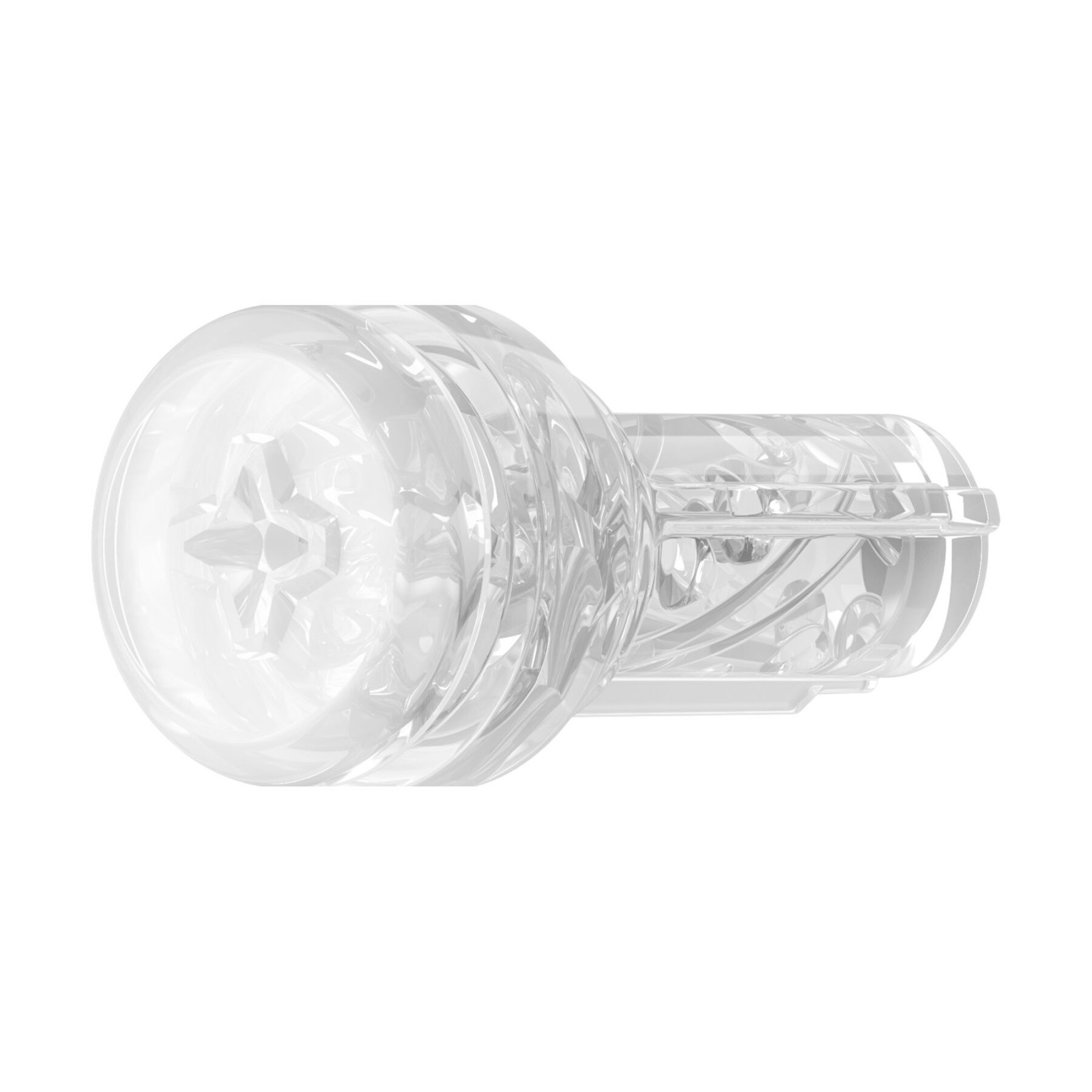 Мастурбатор Kiiroo Feel Pocket Crystal, совместим с интерактивной насадкой PowerBlow