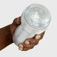 Мастурбатор Kiiroo Feel Pocket Crystal, сумісний з інтерактивною насадкою PowerBlow — Переглянути зображення 8