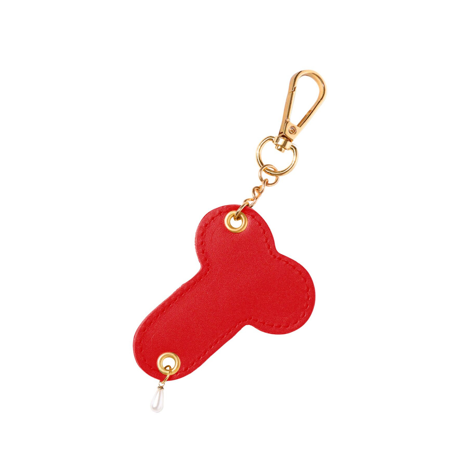 Брелок на карабине для ключей Art of Sex Fhallus, Красный