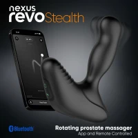 Смарт-масажер простати Nexus Revo Stealth with APP, вібрація+ротація, пульт ДУ, до 10 годин роботи — Переглянути зображення 9