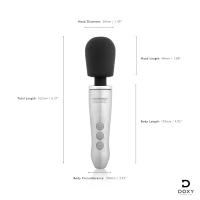 Вібромасажер DOXY Go, компактний, перезаряджуваний, водостійкий, 6 режимів — Переглянути зображення 4