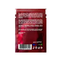 Пробник гелю для оральних пестощів з зігрівальним ефектом INTT Lick Me Kissable Gel Watermelon 2 мл — Переглянути зображення 2