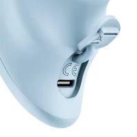 Вакуумний стимулятор Fun Factory Intense Sky Blue, 11 режимів роботи, перезаряджуваний — Переглянути зображення 14