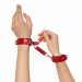 Наручники із екошкіри Art of Sex - Eva, колір червоний