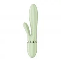 Вібратор-кролик Satisfyer Pearl Bunny 2 Light Green — Переглянути зображення 2