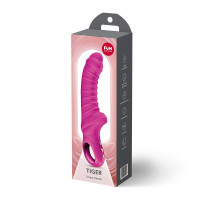 Вибратор для точки G Fun Factory TIGER Magenta, ребристый, подходит для анальной стимуляции — Просмотреть изображение 5