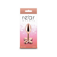 Анальная пробка NS Novelties Rear Assets - Clover - Rose Gold — Просмотреть изображение 4
