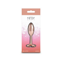 Анальная пробка NS Novelties Rear Assets - Clover - Rose Gold — Просмотреть изображение 5