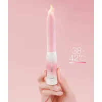 Ліпстик-вібратор KISSTOY Pop Cherry, 7 режимів, 2 мотори, гнучкий, підігрівання — Просмотреть изображение 5