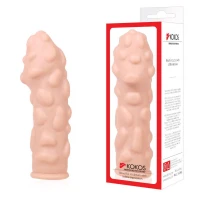 Насадка на член Kokos Extreme Sleeve ES.11 розмір S, потовщувальна, стимулювальний рельєф — Переглянути зображення 3