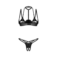 Комплект Obsessive Rolleya 2-pcs crotchless set S/M — фото 5
