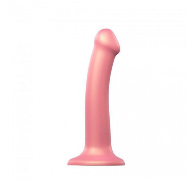 Насадка для страпону Strap-On-Me Mono Density Dildo Rose M (м'ята упаковка!!!)