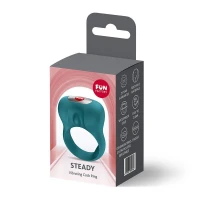 Ерекційне віброкільце Fun Factory Steady Bottle Green (м'яте паковання!!!) — Переглянути зображення 10