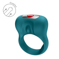 Ерекційне віброкільце Fun Factory Steady Bottle Green (м'яте паковання!!!) — Переглянути зображення 1