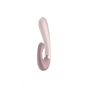 Смарт вібратор-кролик із підігрівом Satisfyer Heat Wave Mauve (м'яте паковання!!!)