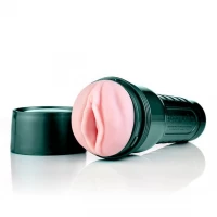 Мастурбатор з вібрацією Fleshlight Vibro Pink Lady Touch, три віброкулі, стимулювальний рельєф — Переглянути зображення 2