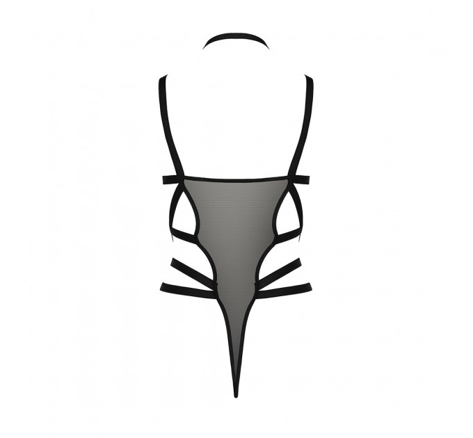 Боді-монокіні Passion Exclusive HAGAR BODY S/M, black