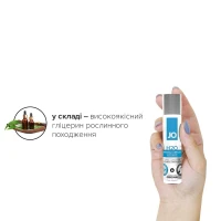 Змазка на водній основі JO H2O ORIGINAL (30 мл) оліїста і гладенька, рослинний гліцерин — Просмотреть изображение 4