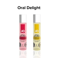 Гель для оральних пестощів JO Oral Delight — Strawberry Sensation (30 мл), ефект холод-тепло — Переглянути зображення 6