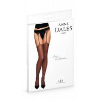 Чулки с поясом Anne De Ales LEA T2 Black, отлично для pinup образа