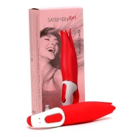 Потужний вібратор Satisfyer Vibes Flower Power з ніжними тремтливими пелюстками, 12 режимів роботи — Просмотреть изображение 4