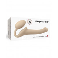 Безремневой страпон Strap-On-Me Flesh S, полностью регулируемый, диаметр 2,7см Безремневой страпон Strap-On-Me Flesh S, полностью регулируемый, диаметр 2,7см